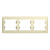 GLOSSA 3-постовая РАМКА, горизонтальная, БЕЖЕВЫЙ