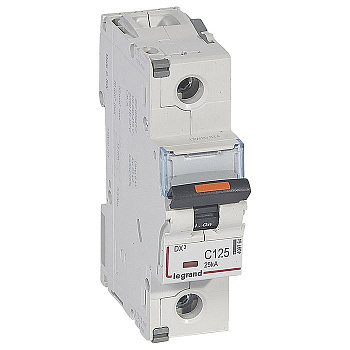 Автоматический выключатель DX3 1П C125 25кА