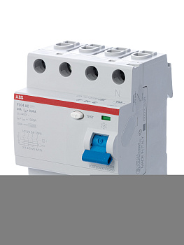 Выключатель дифференциального тока 4мод. F204 AC-25/0,03 Выключатель дифференциального тока 4мод. F204 AC-25/0,03
