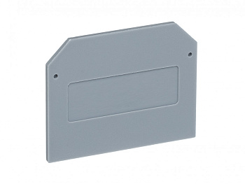 Заглушка для зажимов наборных 24А серая ЗП-102