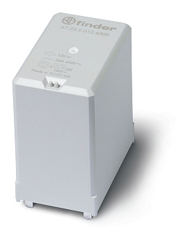 Силовое электромеханическое реле; 2NO 50A; контакты AgNi (зазор ≥ 3мм); катушка 12В DC; степень защиты RTII; опции: нет Силовое электромеханическое реле; 2NO 50A; контакты AgNi (зазор ≥ 3мм); катушка 12В DC; степень защиты RTII; опции: нет