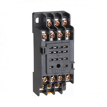 Розетка CZT08A-E для реле NJX-13FW(B)/2Z 2 контакта (CHINT)