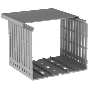 KKD 1201; Перфорированный короб с крышкой, 120x100 (ШxВ)(20м/упак)