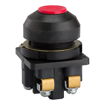 Выключатель кнопочный КЕ 081-У2-исп.3-КЭАЗ (красный) Выключатель кнопочный КЕ 081-У2-исп.3-КЭАЗ (красный)