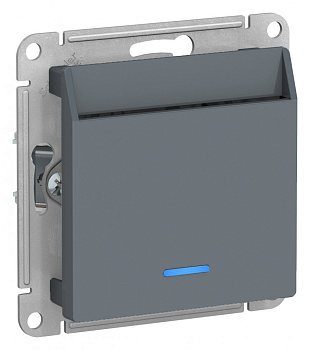 ATLASDESIGN ВЫКЛЮЧАТЕЛЬ карточный 10А, без задержки времени, механизм, ГРИФЕЛЬ