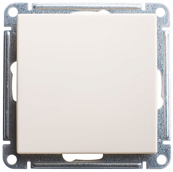 W59 1-клавишный ПЕРЕКЛЮЧАТЕЛЬ перекрестный 10АХ, механизм, СЛОНОВАЯ КОСТЬ