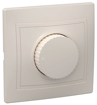 ВСР10-1-0-ККм Светорегулятор поворот КВАРТА (кремовый)