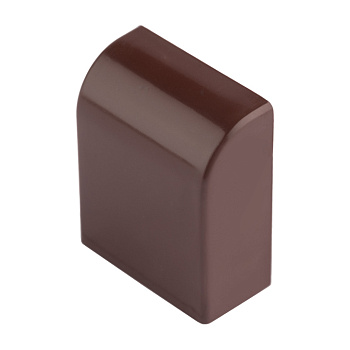 Заглушка (25х16) (4 шт) темное дерево EKF-Plast Заглушка (25х16) (4 шт) темное дерево EKF-Plast