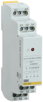 Реле промежут. OIR 3 конт. 8А 48В AC/DC IEK