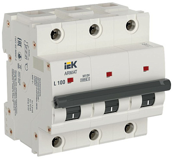 ARMAT Авт. выкл. M10H 3P L 100А IEK ARMAT Авт. выкл. M10H 3P L 100А IEK