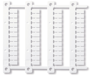 Блок маркировок, пластик, 48 этикеток