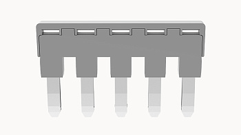 DFA6-05P-11-00A(H), 5П, Перемычка DFA для клемм DC, 6 мм.кв, серый, шт