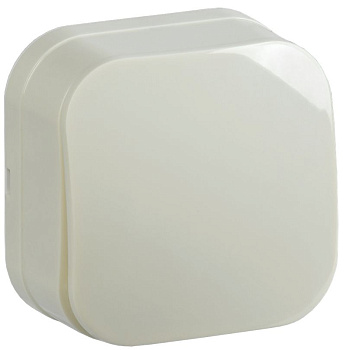 ВС20-1-0-ХК Выключ. 1-кл. о/у 10А GLORY крем. IEK