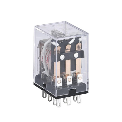 Промежуточное реле JZX-22F(D) 3 конт. с инд. LED 5А 24В AC  (CHINT)