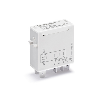 Миниатюрное промышленное электромеханическое реле;  1СO 16A; контакты AgSnO2; катушка 110В DC; влагозащита RTII; опции: нет; специальная версия для Ж/Д-транспорта