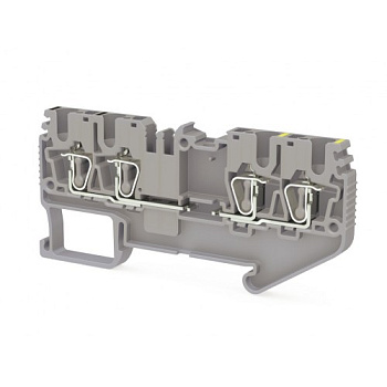 Пружинная клемма серии премиум SRD 2,5Cx2 (Серый)