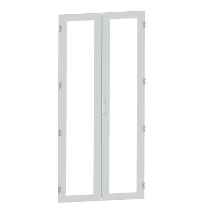 Дверь двухстворчатая обзорная для шкафа MPD