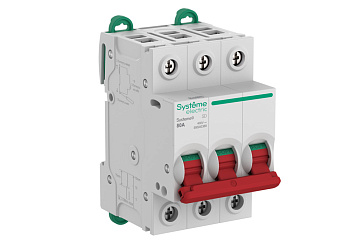 Systeme9 Выключатель нагрузки (ВН) 3P 80A 400В